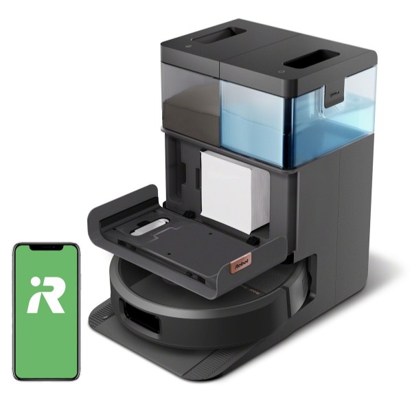 Фото - Робот-пилосос миючий iRobot Combo 505+ Black (N185040)